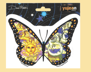 Dan Morris Butterfly Sticker - HalfMoonMusic