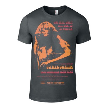 Mens Janis Joplin Madison Square Garden T-Shirt - HalfMoonMusic