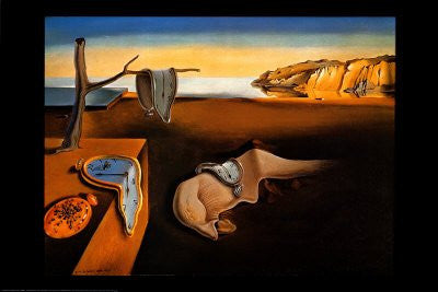Dali "Persistence of Memory" Poster - HalfMoonMusic