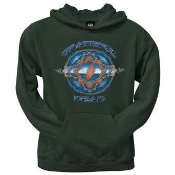 Grateful Dead SYF Mandala Green Hoodie - HalfMoonMusic