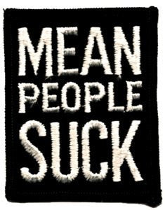 Mean People Suck Patch - HalfMoonMusic