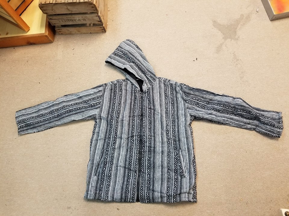 Mens's Cotton Fleece Lined Jacket - HalfMoonMusic