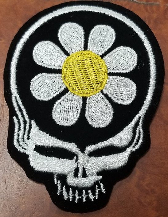 Grateful Dead Daisy Stealie Patch - HalfMoonMusic