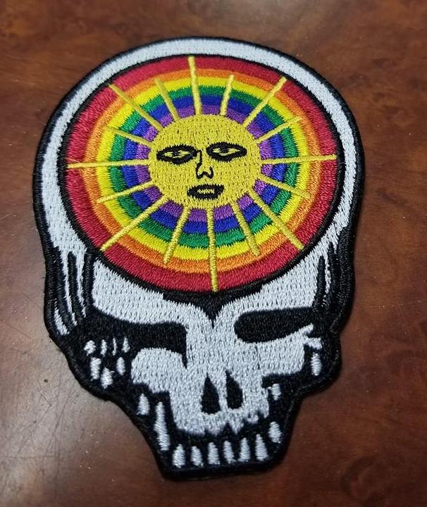 Rainbow Sun Stealie - HalfMoonMusic