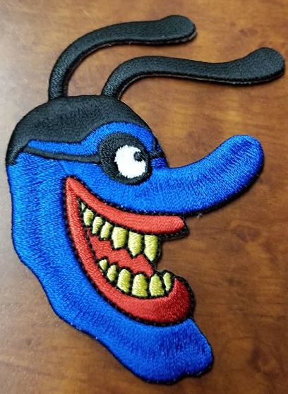 Blue Meanie Patch - HalfMoonMusic