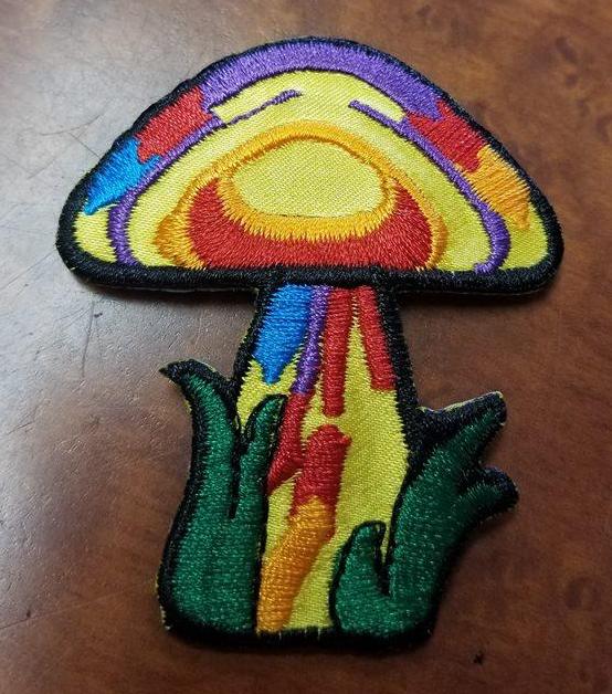 Rainbow Mushroom Patch - HalfMoonMusic