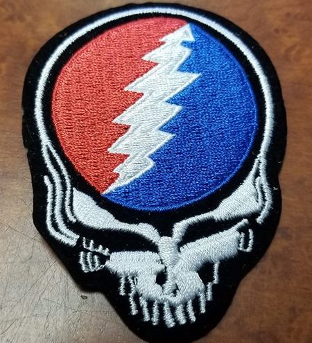 Classic Stealie Patch - HalfMoonMusic