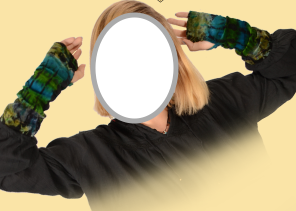 Tie Dye Stretchy Velvet Arm Warmers - HalfMoonMusic