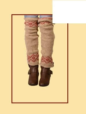 Keepin' It Natural Hemp Wool Leg Warmers - HalfMoonMusic