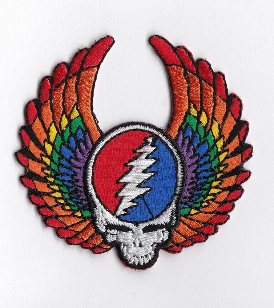 Grateful Dead Wings Patch - HalfMoonMusic