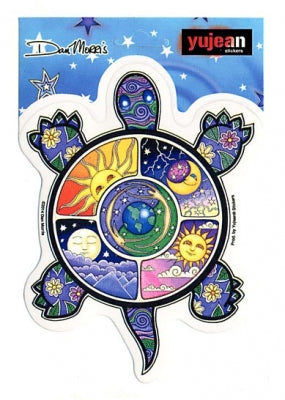 Dan Morris Turtle Sticker - HalfMoonMusic