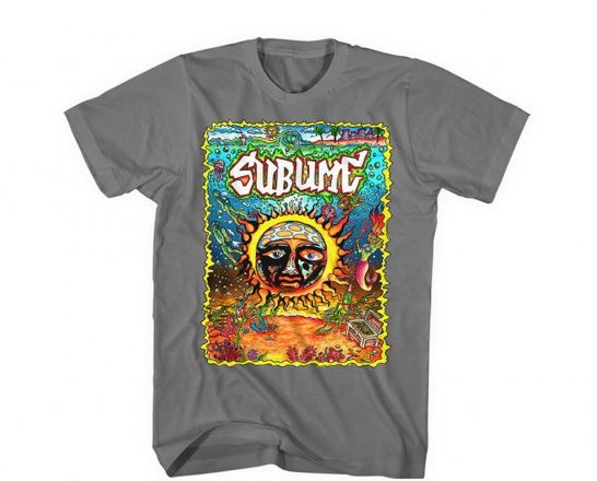 Mens Sublime Under The Sea T-Shirt - HalfMoonMusic