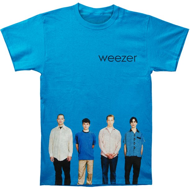 Men's Weezer T-Shirt - HalfMoonMusic
