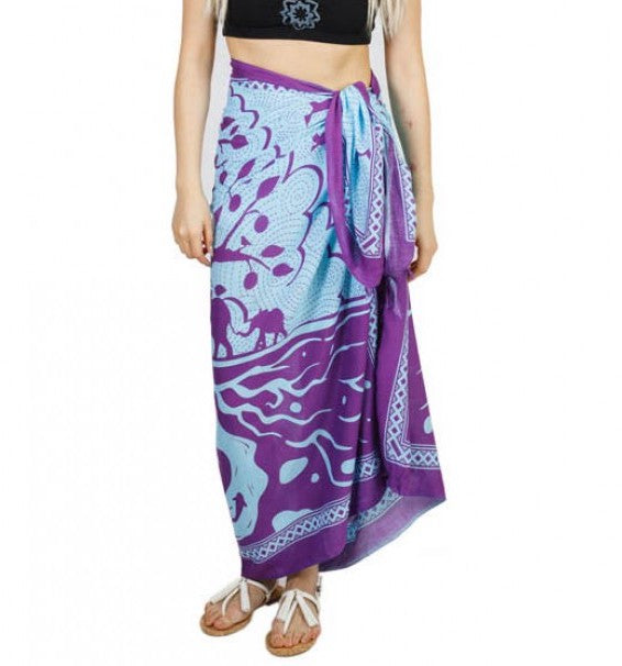 Natures Tree Of Life Sarong - HalfMoonMusic