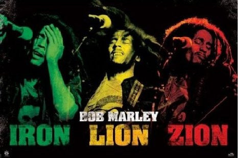 Bob Marley I.L.Z. Poster - HalfMoonMusic
