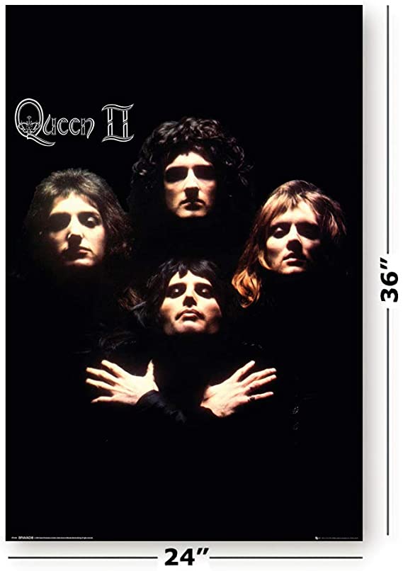 Queen II Poster - HalfMoonMusic
