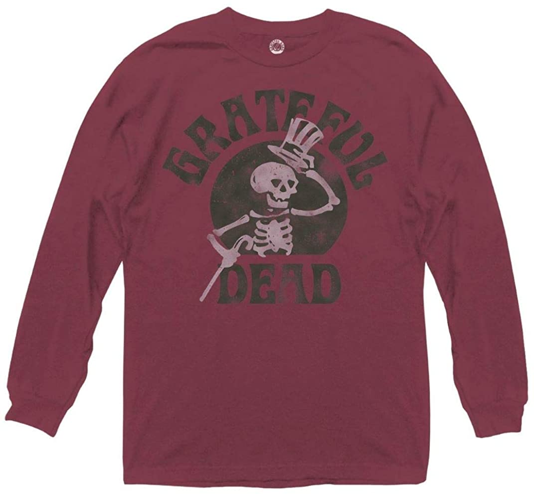 Grateful Dead Unisex Top Hat Long Sleeve T-Shirt - HalfMoonMusic