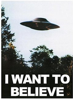 I Want To Believe Poster - HalfMoonMusic