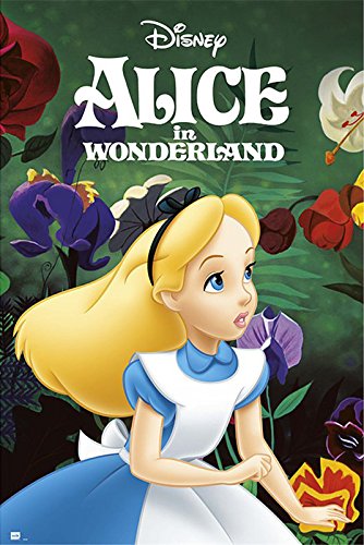 Disney Alice in Wonderland Poster - HalfMoonMusic