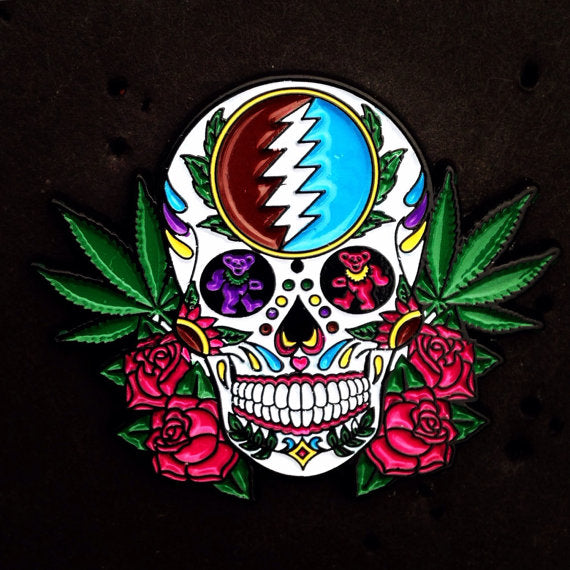 Grateful Dead Sugar Stealy Hat Pin - HalfMoonMusic
