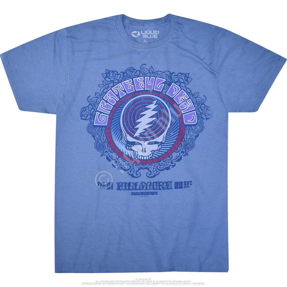 Grateful Dead Fillmore T-shirt - HalfMoonMusic