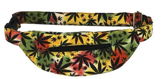 Tie-Dye Rasta Fanny Pack - HalfMoonMusic