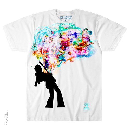 Mens Jimi Hendrix Soul Explosion T-Shirt - HalfMoonMusic
