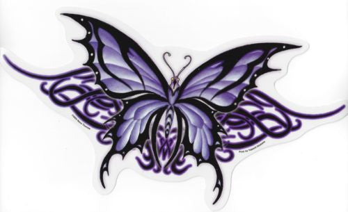 Large Dragon Butterfly Sticker - HalfMoonMusic