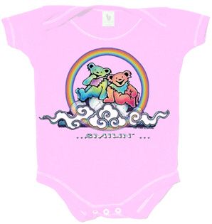 Grateful Dead Smilin Onesie - HalfMoonMusic