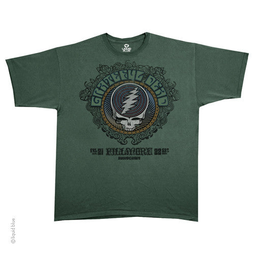 Grateful Dead Fillmore T-shirt - HalfMoonMusic