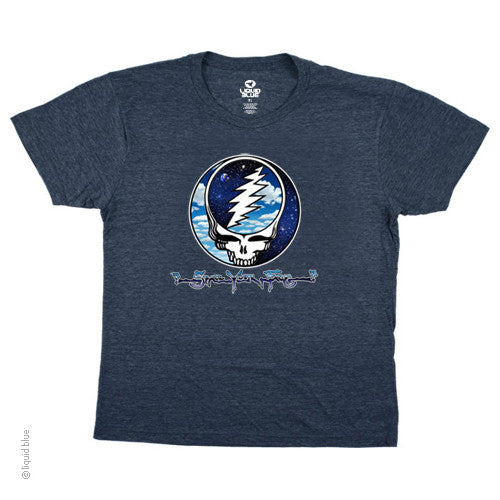 Men's Grateful Dead Sky Space Your Face T-Shirt - HalfMoonMusic