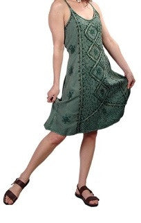 Little Darlin' Embroidered Dress - HalfMoonMusic