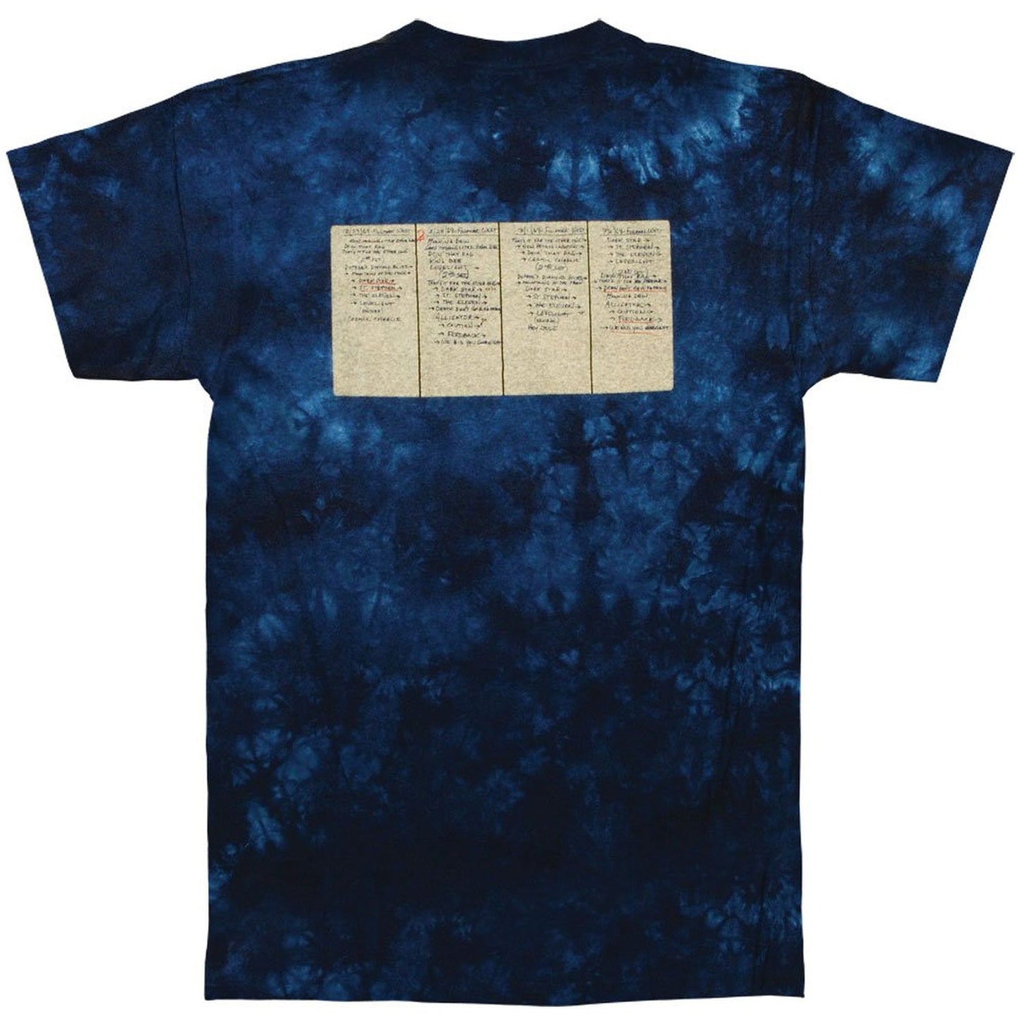 Grateful Dead Fillmore West '69 Tie Dye Mens T-Shirt - HalfMoonMusic