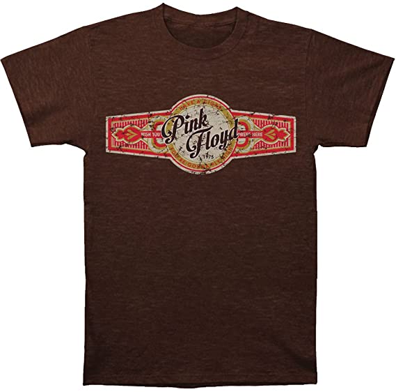 Mens Pink Floyd Have a Cigar Russet T-shirt - HalfMoonMusic