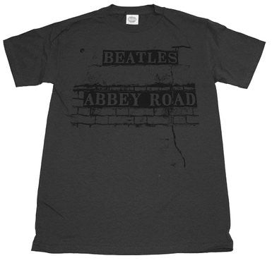 The Beatles Abbey Road Grey T-shirt - HalfMoonMusic
