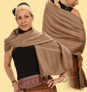Himalyan Brushed Shawl - HalfMoonMusic