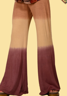 Women's Spandex Dip Dye Yoga Pants - HalfMoonMusic