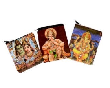 Indian Gods Coin Purse - HalfMoonMusic