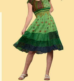 My Gypsy Soul Cotton Dress - HalfMoonMusic