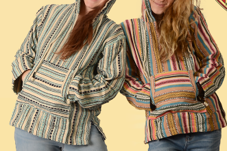 Ultra Pattern Baja Hoodie - HalfMoonMusic