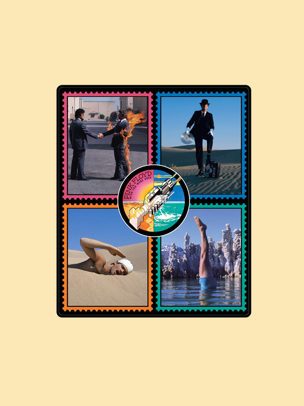 Pink Floyd Wish You Were Here Fleece Throw Blanket - HalfMoonMusic