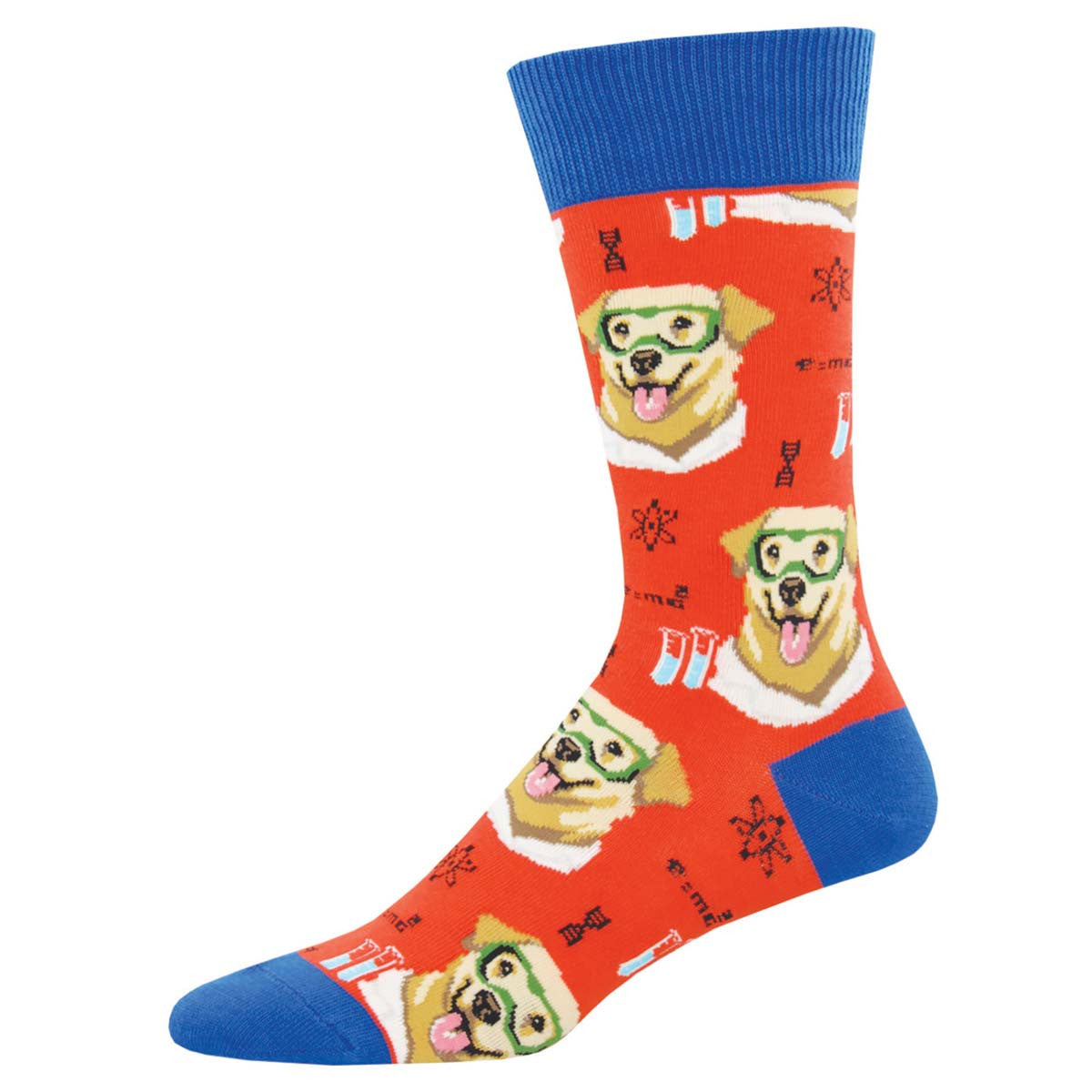 Mens Science Lab Crew Socks - HalfMoonMusic