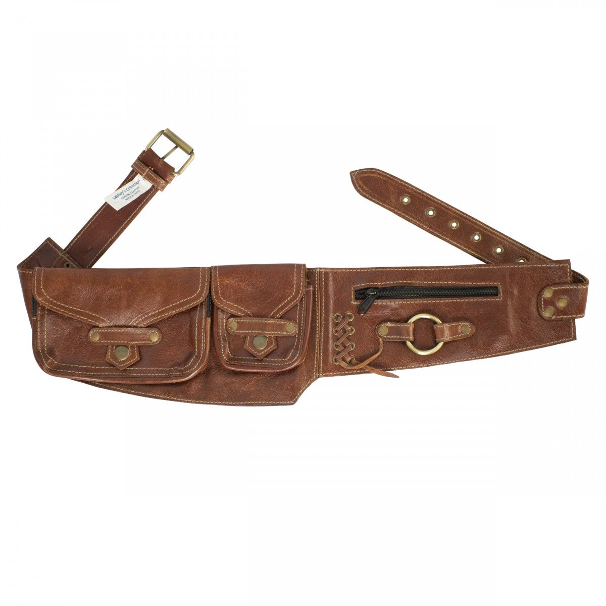 Sturdy and Secure Leather Hip Belt - HalfMoonMusic