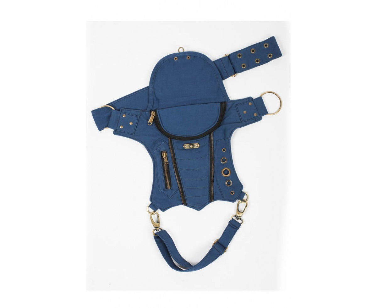 Bikers Sling Thigh Belt Hip Bag - HalfMoonMusic