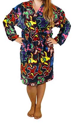 Grateful Dead Fleece Robes - HalfMoonMusic