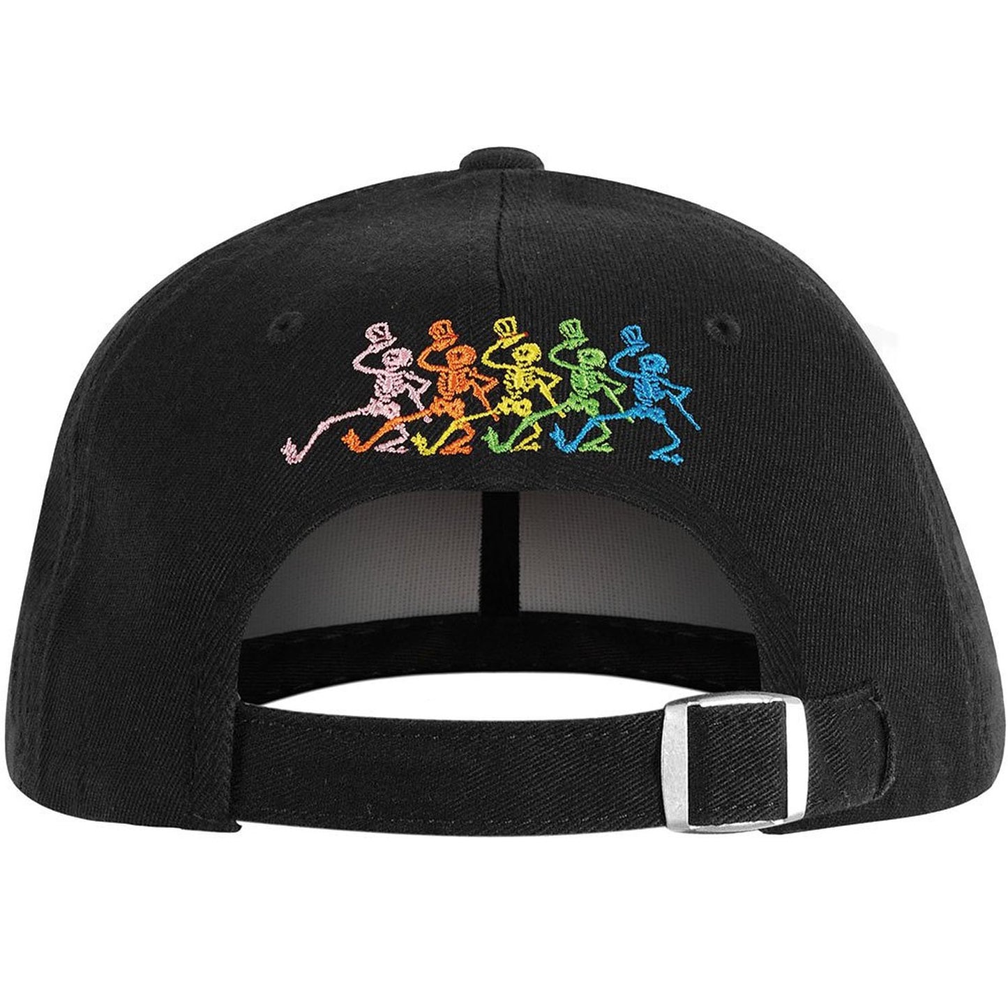 Grateful Dead "GD" Black Baseball Hat - HalfMoonMusic