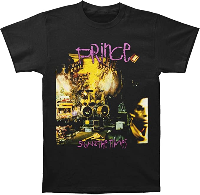 Men's Prince Sign of the Times T-Shirt - HalfMoonMusic
