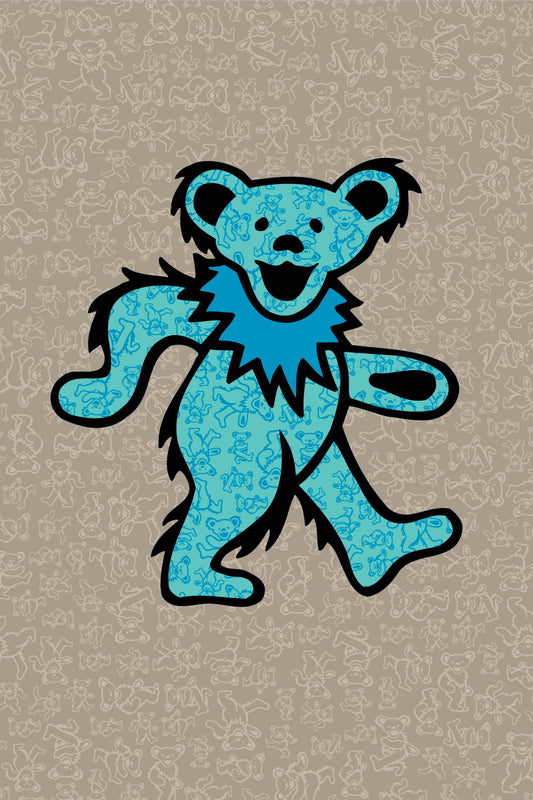 Grateful Dead Multi Bear Tapestry - HalfMoonMusic