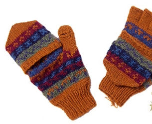 Wool Glove Mitten Combo - HalfMoonMusic