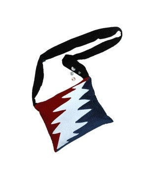 Grateful Dead Bolt Corduroy Purse - HalfMoonMusic